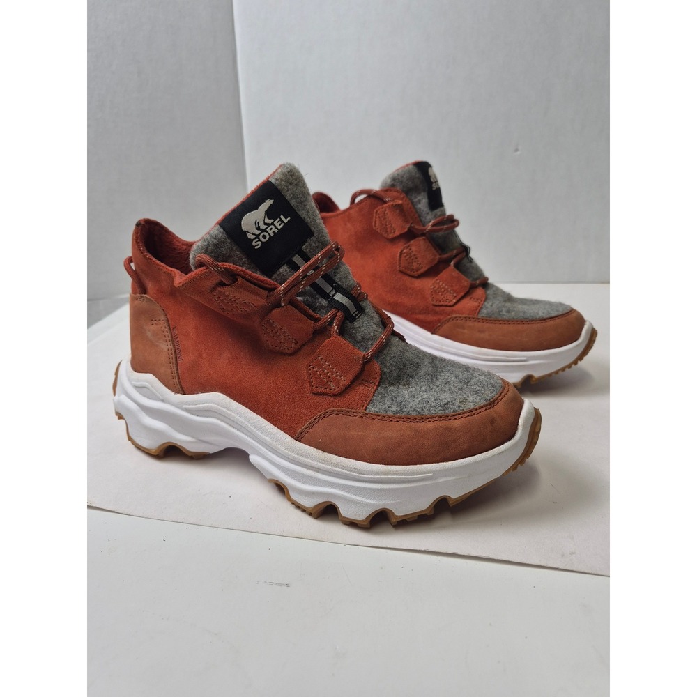 Sorel Rust Orange and Gray Women's Winter Boots